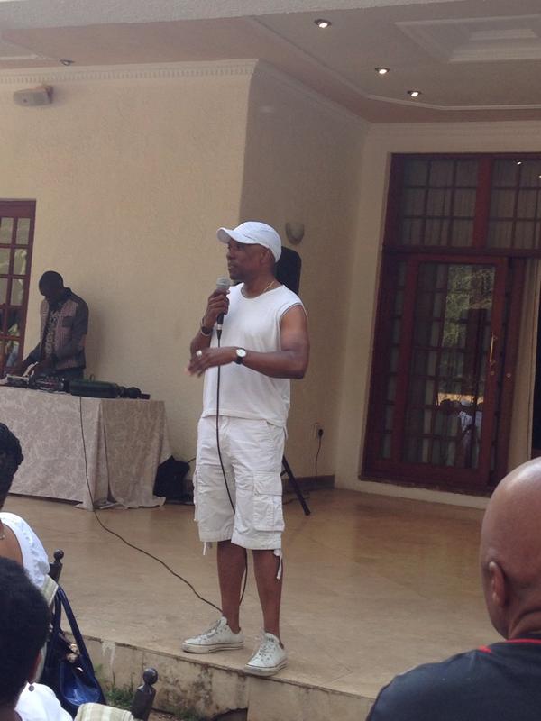 Yours truly making a speech re <a href="/BrendaMadumise/">Adv. Brenda Madumise</a> involvement in business