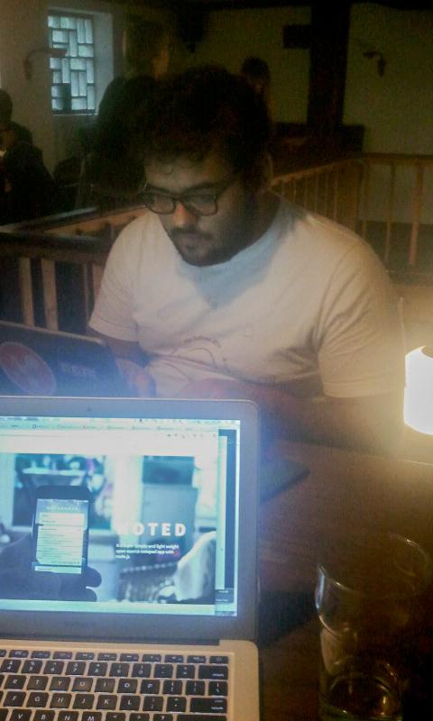 chaminon's tweet image. Working hard with @esorribas for #notedapp! #nodejs #webapp