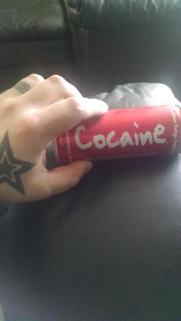 BeardsAndStache's tweet photo. One strong ass energy drink. 280mgs of caffeine in a 8oz can. http://t.co/QmlCwFG2Qz