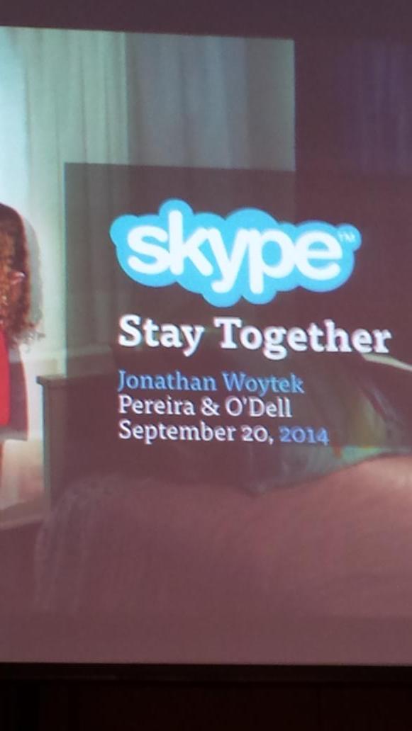 DawnDawsonD2's tweet photo. #wrlc2014 listening to Jonathan from Skype at WRC conference. #aaf2014 http://t.co/phVDRHM5jp