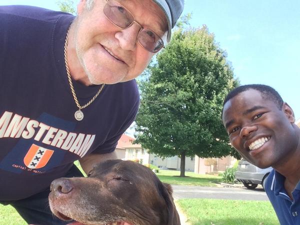 MohamedMOSalih's tweet photo. Pretty cool getting a lawn sign request from #Ward3 resident out walking his dog #ldnont #ldnvotes #mo4w3 http://t.co/OQdoDmhT4a