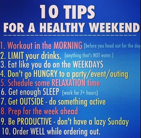 weekend tips weekend tips