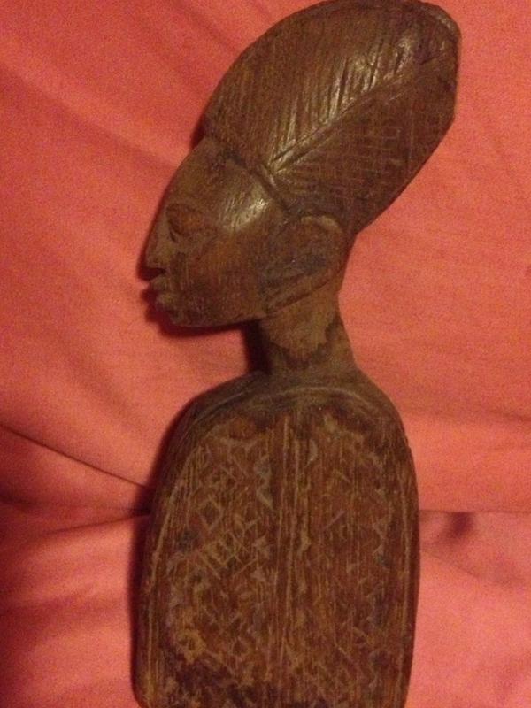 smARTdeptCSU's tweet image. scavenger hunt at #athomeinafrica , eligible for drawing for 5 prizes Oct 4--including this Yoruba doll #CLESPARX