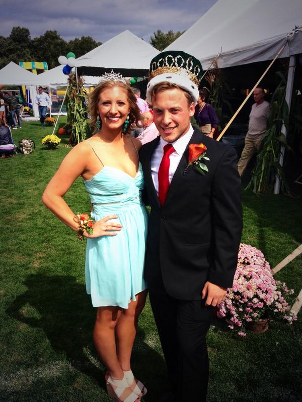 Meet your 2014 #BabsonHomecoming King and Queen Dylan Coan and Katie Began