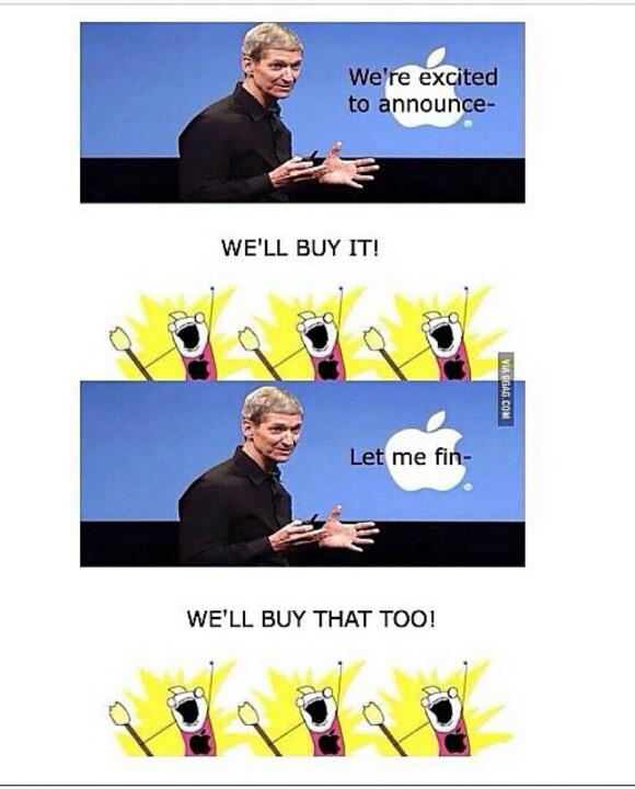 HizzyTee's tweet photo. Apple fans be like lmao...... http://t.co/hOfboHqmId