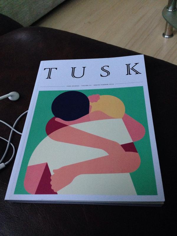 A wonderful, gorgeous new journal for the North West, born through @kickstarter funding: @TUSKJournal.