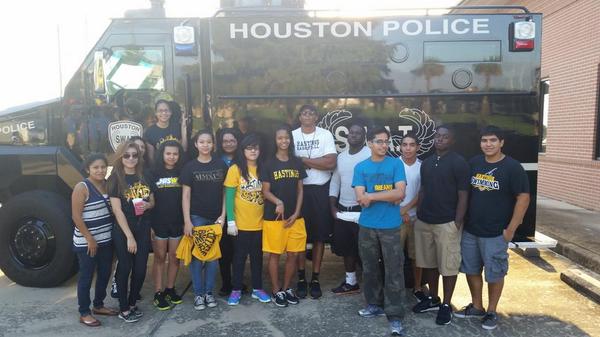 Some of my #HASTINGSAVID students walked in the #aliefparade today.  #aliefhastings #alief