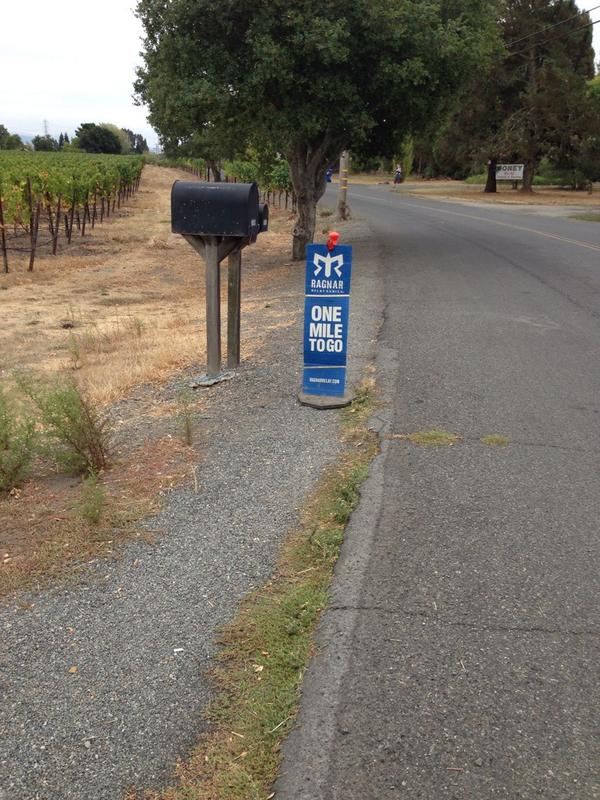 alsnell5683's tweet photo. Finished #ragnarnapa2014 18.5 miles in the book this year. #freecandy @FreeCandyRunner http://t.co/5HUY9ZNRRx