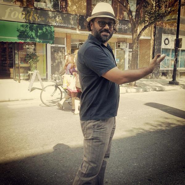 chocolatemasala's tweet photo. "@sabji: Spotted at #junctionmusicfest @chocolatemasala #JunctionTO post @DelightChocolat :) http://t.co/NyFYygaYLv" enroute2 @CoolHandCafe