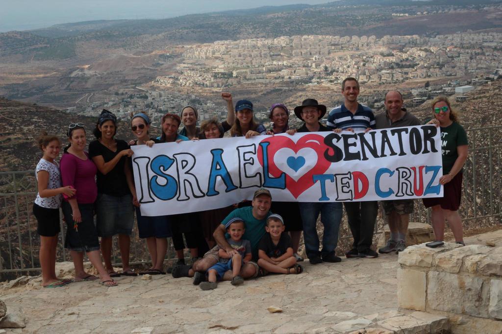 Team Cruz on Twitter "Supporters in Judea thanking SenTedCruz for