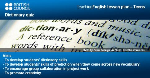 TeachingEnglish's tweet photo. Improving students’ dictionary skills: #TeachingEngish #Teens lesson plan - Kath Bilsborough http://t.co/sesrVCQXvJ http://t.co/m1LYeEvIWH