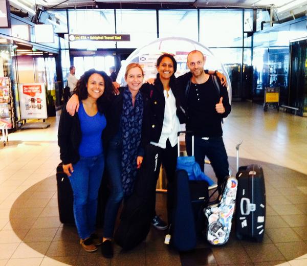 syriousmission's tweet photo. Here's the second half of Team 9! Ready for a week of music &amp; art with the Syrian kids &amp; local community in Jordan. http://t.co/Ksr4JGkWqn