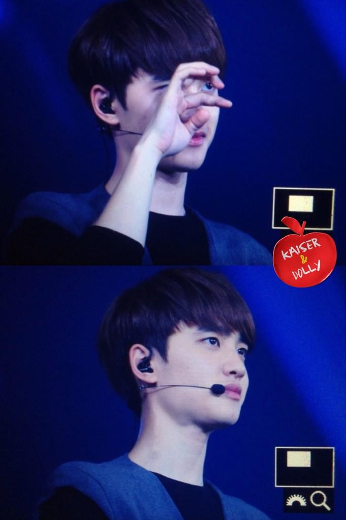 엑소로 돌아가서 열심히 투어중인 한강우 | 인스티즈