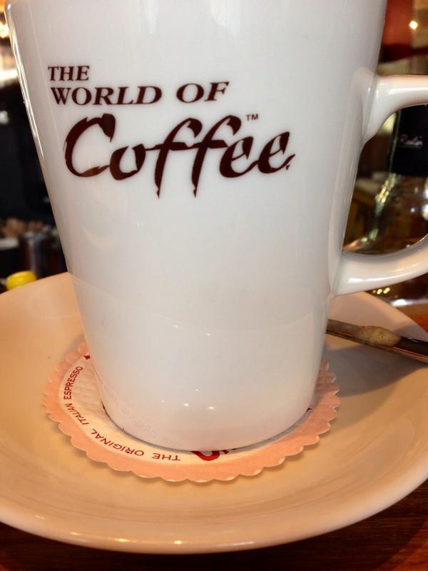 Sometimes it's just nice to sit back and chill out with a coffee