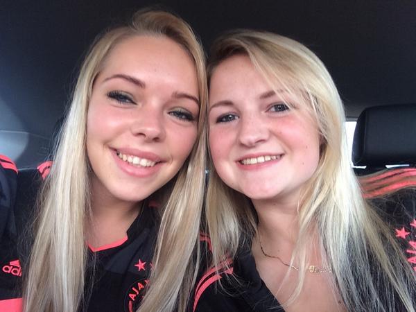 Gezellig naar Ajax met men liefste en <a href="/greetjekramer/">Greetje♥</a> en @TromptenNapel #Adam