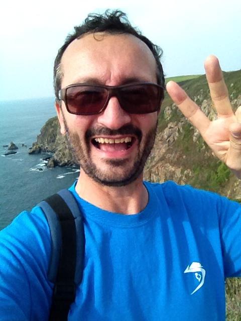 camperporn's tweet photo. Having a nice walk along Guernsey cliff paths in my @surfbelly tee #loveguernsey http://t.co/IMQM1L2d9D