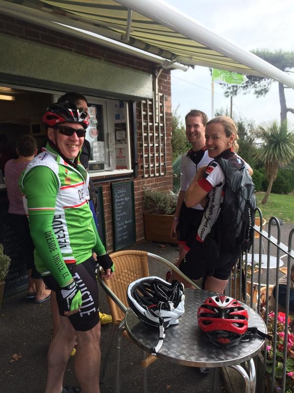 Challenge Coffee stop for visiting athletes @challengetriuk <a href="/SandsfootCafe/">Sandsfoot Cafe</a>