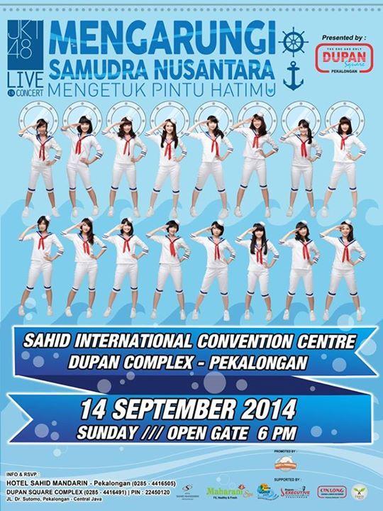 Siap utk konser JKT48 di Pekalongan besok? Buat yg belum punya tiketnya ayo segera dapatkan! Ada undian spesial lho!