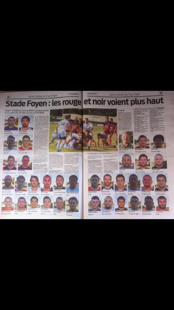 La dream team @Stadefoyen33 <a href="/MerlateauTony/">Merlateau tony</a> <a href="/BalesRomain/">romain bales</a> <a href="/Remilamerat/">Rémi Lamerat</a> <a href="/devedec_le/">le devedec julien</a> <a href="/Adri_La_Braz/">Adri Brazeilles</a> 🔴⚫️