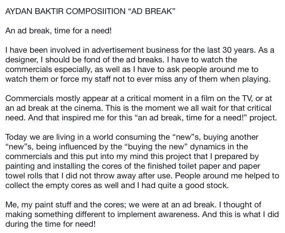 What do you do in ad break ?