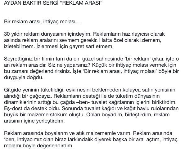 Reklamarasında ne yaparsın ?