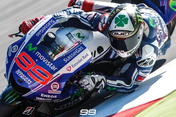 lorenzo99's tweet photo. Preparado para sesión clasificatoria. /Ready for the Qualifying. #FP3 #Misano #QuadrifoglioVerde pic by Shooterbikes http://t.co/dhtSxD5atN