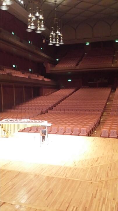 noriko_tkgs's tweet image. こんな大きなホールでソロリサイタル(*^^*)
全身全霊で演奏します！！