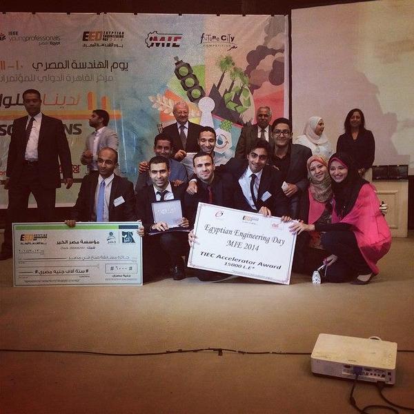WASEL_Telecom's tweet photo. WASEL won the 1st place in Made In Egypt competition
#MIE9 #MIE_Finals #EED2014
#WASEL
#Connect_wherever_the_place http://t.co/ymXY28e6Nt
