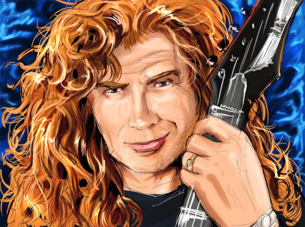 HAPPY BIRTHDAY metal god ! DAVE MUSTAINE 