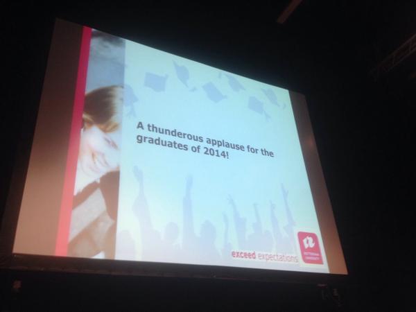 everyskyisblue's tweet photo. Graduation ceremony IBMS #RotterdamBusinessSchool #HR http://t.co/e7fpQ7hixf