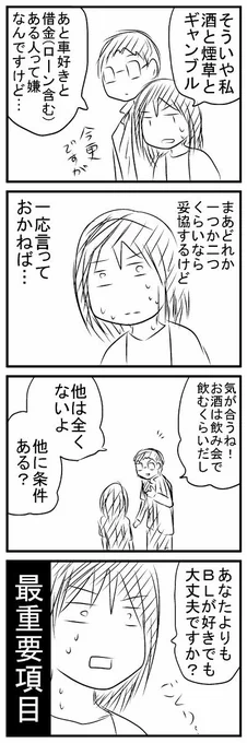 この結婚の条件に全てあてはまる人間がいると思わないじゃん? 