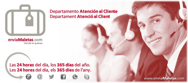 enviaMaletas's tweet photo. Las 24 horas del día, los 365 días del año. / Les 24 hores del dia, els 365 dies de l'any. #enviaMaletas. http://t.co/Z38rhwMqCm