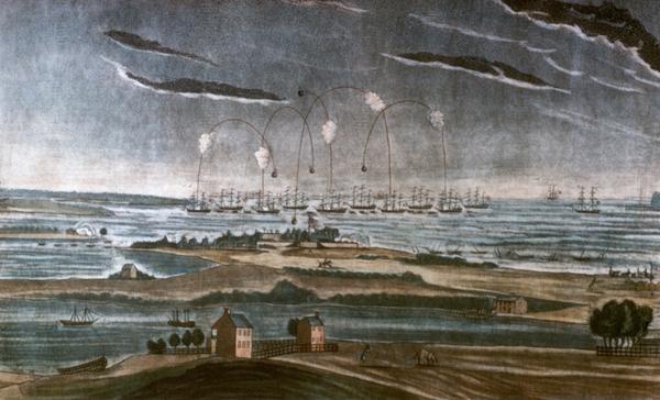 BREAKING: By the dawn's early light, the British begin the bombardment of Fort McHenry.— September 13 1814 #Warof1812