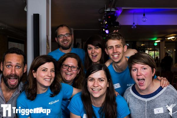 Triggertrap's tweet photo. Making some #screambooth racket with @danrubin at @BIRDIEconf ! #birdie14 http://t.co/AsOeqRylQZ
