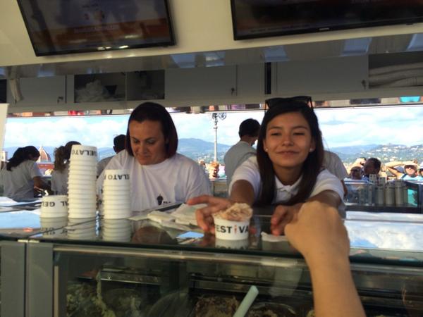 Il vostro #gusto preferito tra i finalisti? Forza c'è tanto #gelato artigianale per tutti #gf2014 #Firenze