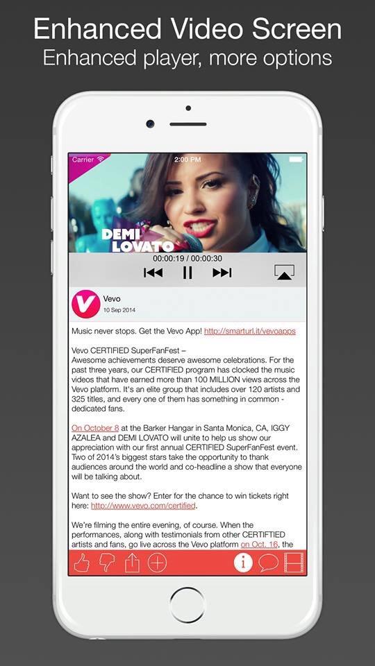 tubertheapp's tweet photo. Tuber 6.0 on #iOS8 for #iPhone6 &amp; #iPhone6Plus http://t.co/A3KLVwgBL5