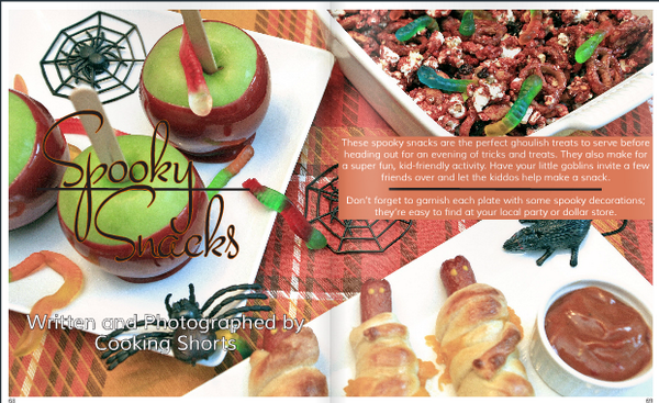 CookingShorts's tweet photo. CookingShorts is featured in @DomiCileDC Fall 2014 Issue "Spooky Snacks" on pg 68 @DomiCileDC http://t.co/43E9wyvAO6 http://t.co/MbYJl366wT
