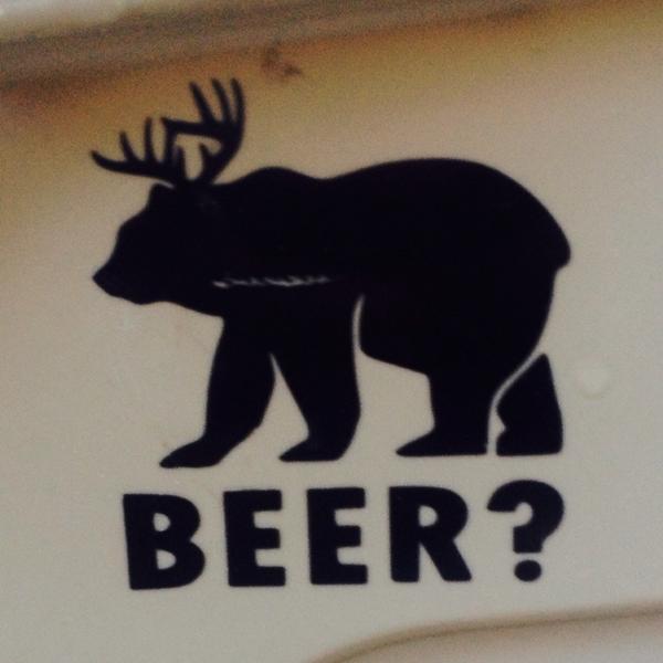 robert_regard's tweet photo. A Bear with horns... #Beer? http://t.co/ObQVeWuQvI