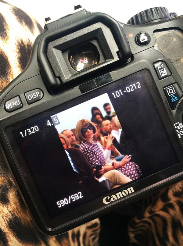 LauraShehata's tweet photo. Anna's here! #lfw #london #ss15 #hunteroriginal #fashionweek http://t.co/NkjHcLJw9p