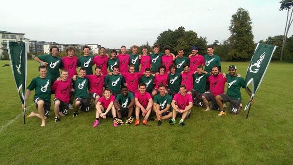 Great first #AIUC2014 for both our teams! Huge thanks to <a href="/FiveUltimateLLC/">Five Ultimate</a> for getting kit to us in time. We love it!