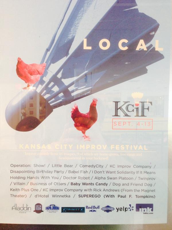 DHW_Improv's tweet photo. Soon! @KCIF14 Soon! http://t.co/dlW8RcuMd1