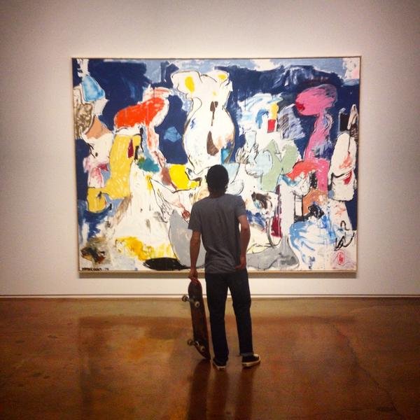 codybayne's tweet image. Eddie Martinez at Kohn Gallery  #artaroundtown