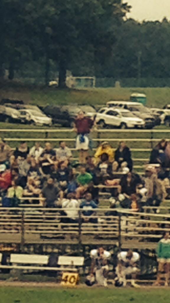 Annakin757's tweet photo. Spotted: Dave Anderson on the CNU side during the H-SC game #RollDave http://t.co/lyYy2Mldnn