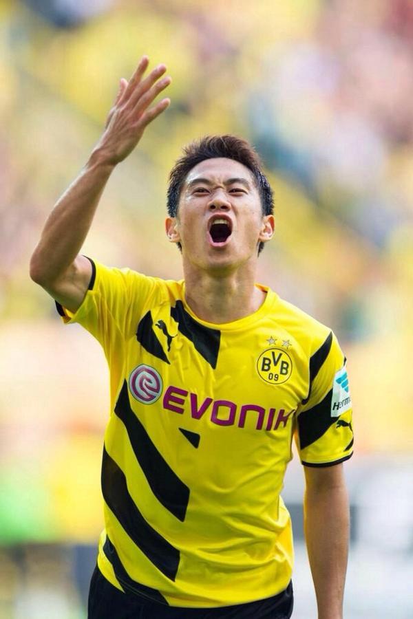 soccer_jouhou_2's tweet photo. 香川真司のドルトムント復帰初ゴールが嬉しい人RT！ http://t.co/oMeBooEBxl