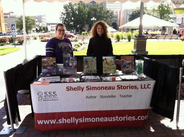 KSBookFestival's tweet photo. Come see Shelly Simoneau Stories @SimoneauStories! #KBF2014 (http://t.co/Dv6qQtsXgo) http://t.co/cFOJu6R90l