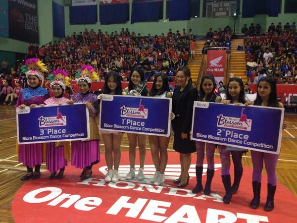 Selamat jg buat para juara #BioreBlossomDanceCompetition #HondaDBL2014 
3rd: Annajah
2nd: Yadika2
1st: SMAN 70