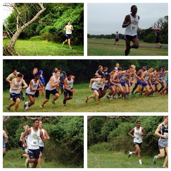 GallaudetBison's tweet photo. The #Gallaudet men's #xc team in action at the #BisonInvitational at Kenilworth Park. Go #GUBison! #neac http://t.co/bc78U5H2Ba
