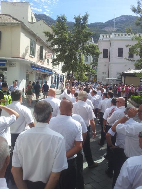 <a href="/GibSeaScouts/">Gibraltar Sea Scouts</a> Great 100th Anniversary celebration today, really good turn out, questionable marching by veterans :)