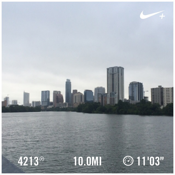 EndMSilva's tweet photo. Didn't let the rain stop me. #doubledigitrun I just ran 10.0 mi with Nike+. http://t.co/3vsJv0Fm1o #nikeplus http://t.co/ftaNJChozV
