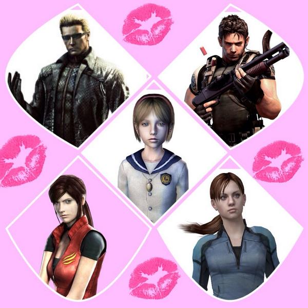 Carlaradames3's tweet image. We are Family &amp;gt;w&amp;lt; @Darkside_Wesker  @Pink_Valkyrie_  @legit_sherry @Darkside_Chris @Carlaradames3